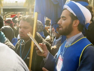 روايت تصويري زيارت امام حسين(ع) در روز اربعين