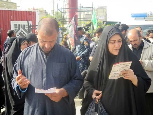 روايت تصويري زيارت امام حسين(ع) در روز اربعين