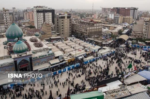 بازگشت زائران اربعين از كربلا تصاوير