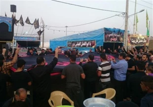 حال و هواي زائران اربعين حسيني در مرز شلمچه + تصاوير