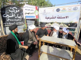  تكريم از خدمات موكب داران عراقي در ايام اربعين