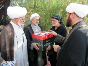  تكريم از خدمات موكب داران عراقي در ايام اربعين