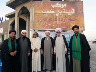  تكريم از خدمات موكب داران عراقي در ايام اربعين