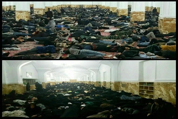 امكان استراحت شبانه براي زائران حرم امام رضا (ع) فراهم شد