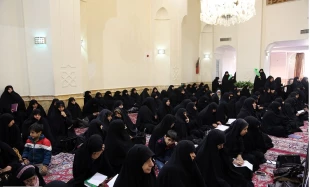 مراسم شكرگذاري خادمين به زائران پياده امام رضا (ع) 