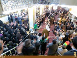 زائران حسيني در سرداب علقمي حرم حضرت اباالفضل (ع) + به روايت تصوير