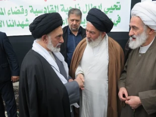 تجليل امام جمعه نجف اشرف از آيت الله رفسنجاني
