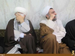 گزارش تصويري   عزاداري زائران ايراني در سرداب حرم مطهر حضرت ابوالفضل(ع) 