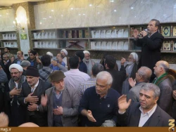گزارش تصويري   عزاداري زائران ايراني در سرداب حرم مطهر حضرت ابوالفضل(ع) 