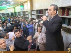 گزارش تصويري   عزاداري زائران ايراني در سرداب حرم مطهر حضرت ابوالفضل(ع) 
