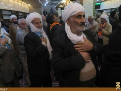 گزارش تصويري   عزاداري زائران ايراني در سرداب حرم مطهر حضرت ابوالفضل(ع) 