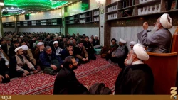 عزاداري زائران ايراني در سرداب حرم حضرت عباس  تصاوير