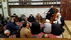 عزاداري زائران ايراني در سرداب حرم حضرت عباس  تصاوير