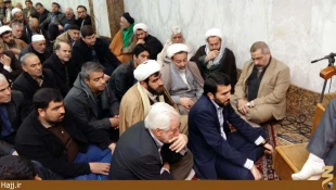 عزاداري زائران حسيني در حرم حضرت اباالفضل (ع)   تصاوير