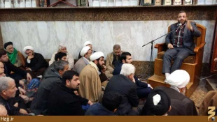 عزاداري زائران حسيني در حرم حضرت اباالفضل (ع)   تصاوير