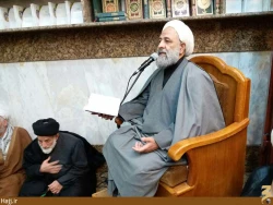 مراسم عزاداري زائران ايراني در سرداب علقمي حرم حضرت عباس