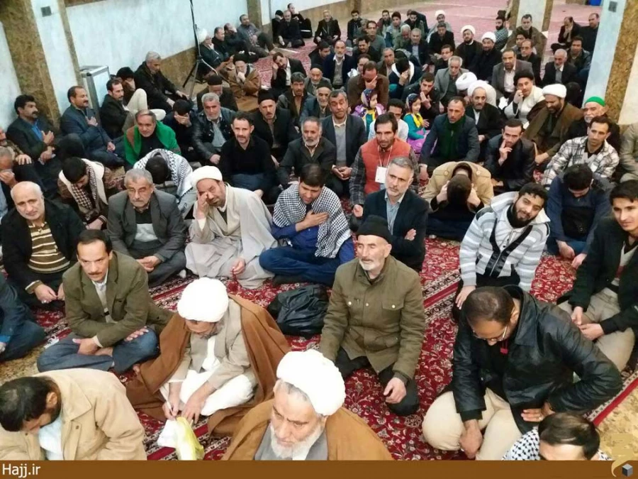 مراسم عزاداري زائران ايراني در سرداب علقمي حرم حضرت عباس