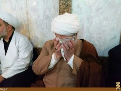 مراسم عزاداري زائران ايراني در سرداب علقمي حرم حضرت عباس