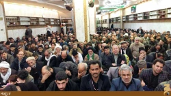 گزارش تصويري از مراسم عزاداري زائران ايراني در سرداب حرم عباسي