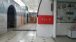 نصب سيستم اطفاء حريق در حرم حضرت زينب