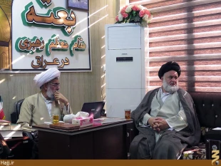 مروري بر ديدارهاي نوروزي مسئول دفتر نمايندگي بعثه‌ رهبري در عراق  تصاوير