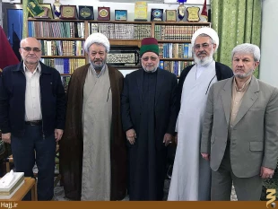 مروري بر ديدارهاي نوروزي مسئول دفتر نمايندگي بعثه‌ رهبري در عراق  تصاوير