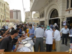 قيمه نذري در موكب امام رضا (ع)+تصاوير
