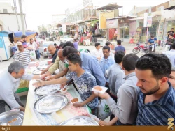 قيمه نذري در موكب امام رضا (ع)+تصاوير