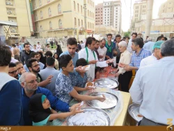 قيمه نذري در موكب امام رضا (ع)+تصاوير