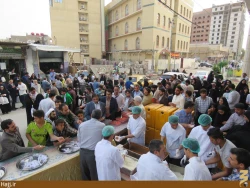 قيمه نذري در موكب امام رضا (ع)+تصاوير