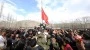 عند حدود الصین والهند... رایة قبة الامام الحسین ترتفع وسط حضور شعبی واسع