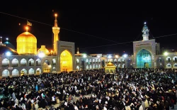 بانوي بلاروسي در حرم امام رضا (ع) مسلمان شد