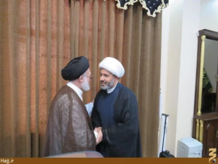 حجت الاسلام والمسلمين قاضي عسكر وارد سامرا شد