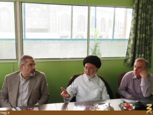 بازديد حجت الاسلام والمسلمين قاضي عسكر از پروژه ترفيع گنبد امام حسين(ع)