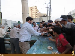 قيمه نذري در موكب امام رضا (ع)+تصاوير