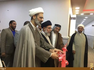 افتتاح اولين مرحله ساخت بارگاه اثيب يماني معروف به صافي صفاي يماني