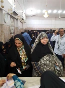حضور زائران ايراني در صندوق راي در كربلاي معلي +تصاوير