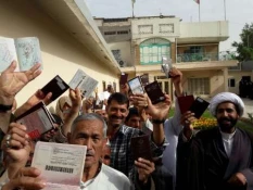حضور گسترده پاي صندوق هاي راي در نجف