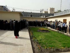 حضور گسترده پاي صندوق هاي راي در نجف