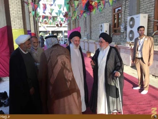 افتتاح اولين مرحله ساخت بارگاه اثيب يماني معروف به صافي صفاي يماني
