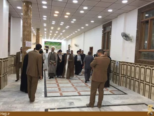 افتتاح اولين مرحله ساخت بارگاه اثيب يماني معروف به صافي صفاي يماني