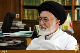 ديدارحافظ كل قرآن با سرپرست حجاج ايراني