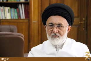 ديدارحافظ كل قرآن با سرپرست حجاج ايراني