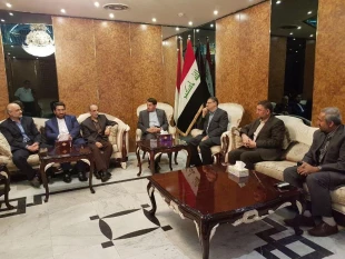  رييس سازمان حج و زيارت وارد بغداد شد