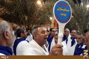 دومین کاروان جانبازان ؛‌ پس از احرام بستن در مسجد شجره عازم مکه مکرمه شدند