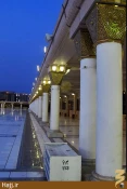  تصاوير كمتر ديده شده از پشت بام مسجد النبي ( گزارش تصويري )