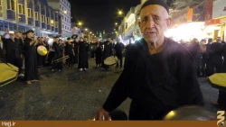حضور گسترده عزاداران شهادت امام جواد (ع) در شهر مقدس كاظمين