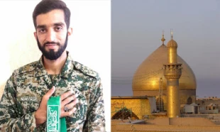 بزرگداشت شهيد بي‌سر در نجف اشرف
