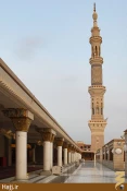  تصاوير كمتر ديده شده از پشت بام مسجد النبي ( گزارش تصويري )