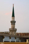  تصاوير كمتر ديده شده از پشت بام مسجد النبي ( گزارش تصويري )